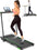 THERUN 2.5HP Treadmill, 2 in 1 Under Desk Walking Pad Treadmill, Electric Compact Space Folding Treadmill for Home Office with LED Touch Screen 0.6-7.6MPH Wider Running Belt, No Assembly Needed