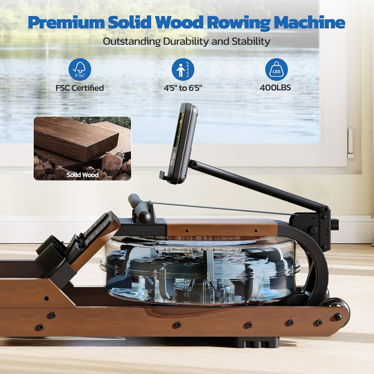 Dripex Water Rowing Machine
