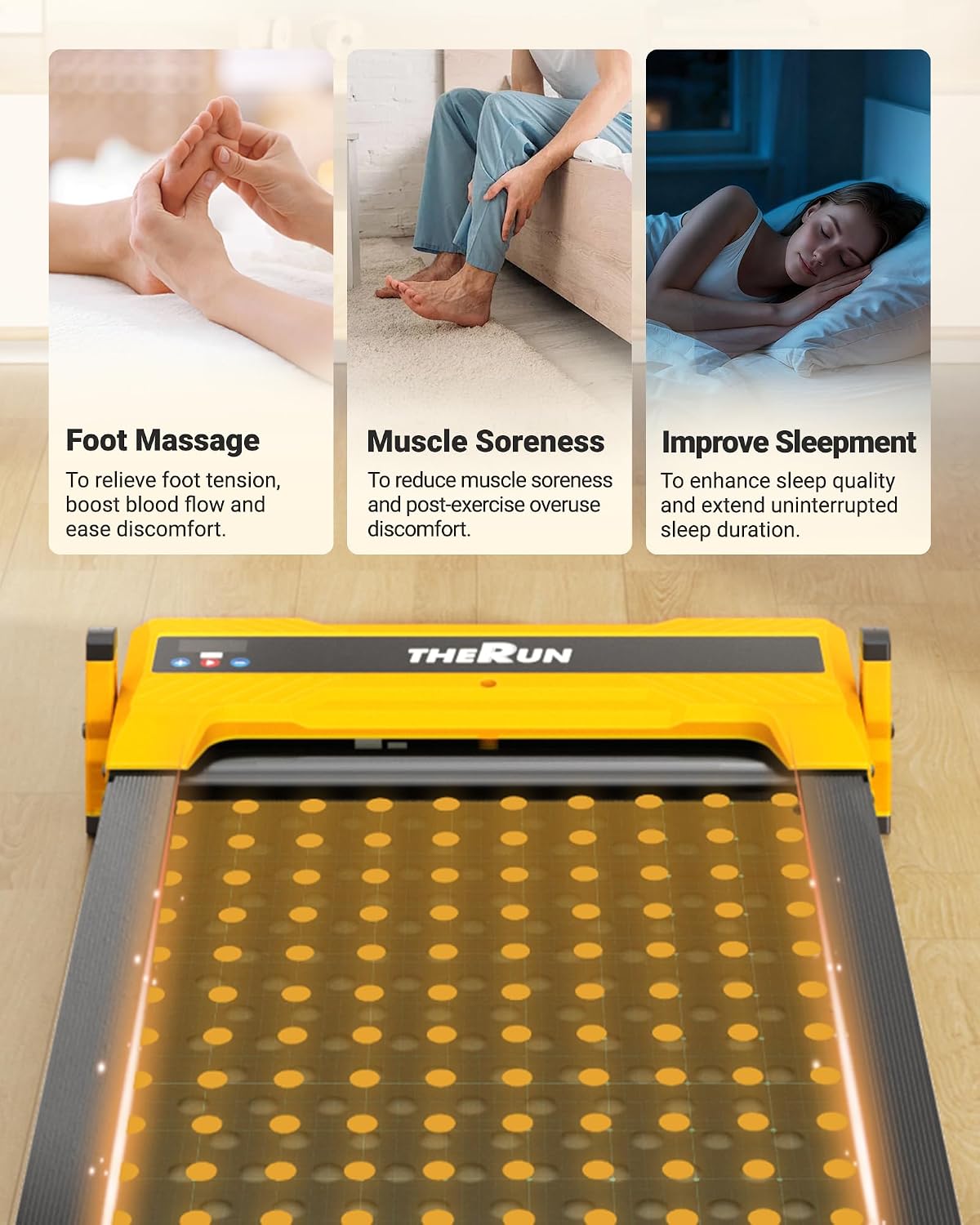 THERUN Massage Walking Pad