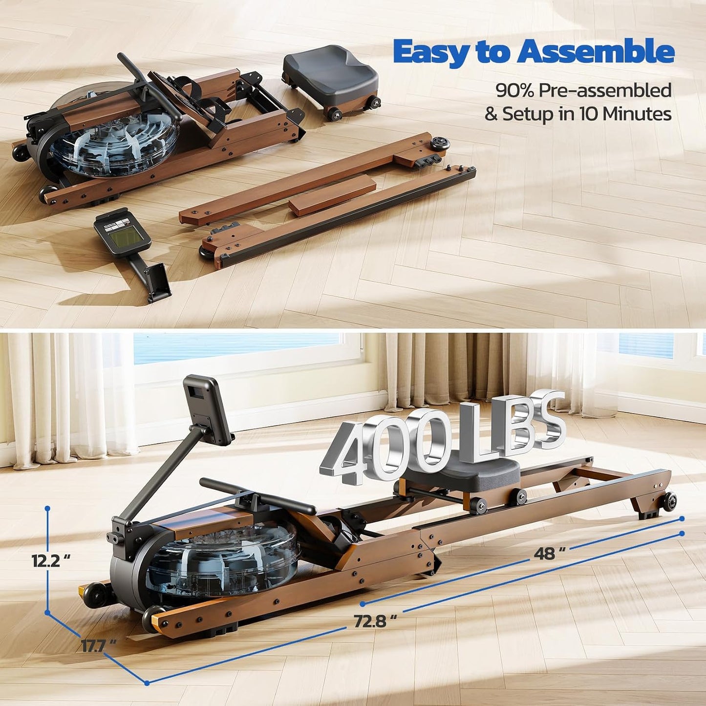 Dripex Water Rowing Machine