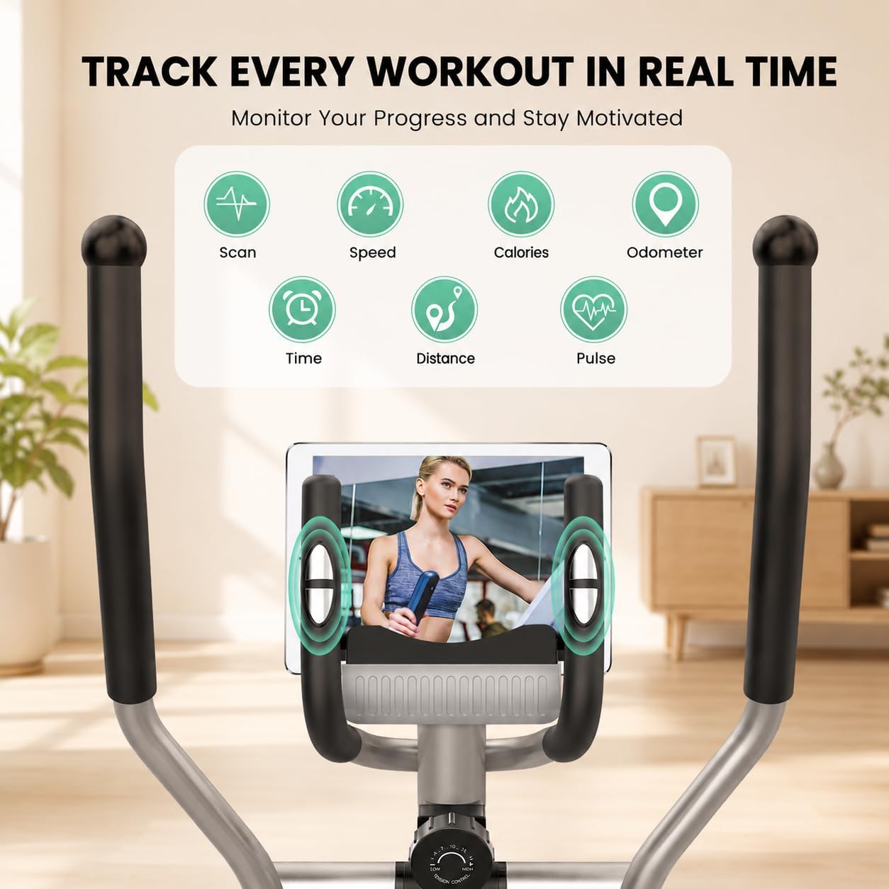 THERUN Elliptical Machine for Home
