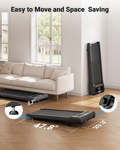 THERUN 9-Level Auto Incline Walking Pad