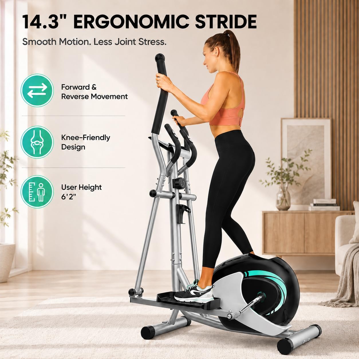 THERUN Elliptical Machine for Home