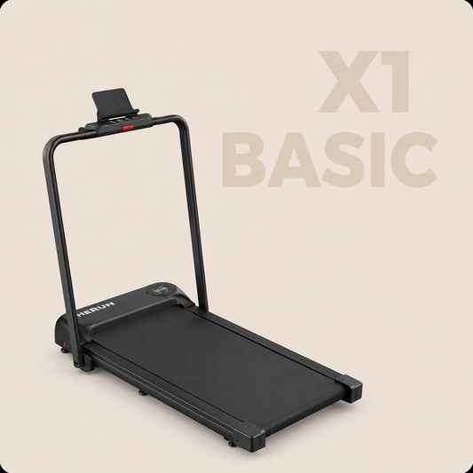 THERUN 2 in 1 Walking Pad with Handle Bar